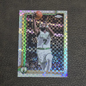 2025–26 Topps Chrome Jaylen Brown X-Fractor Refractor Celtics #51 NM